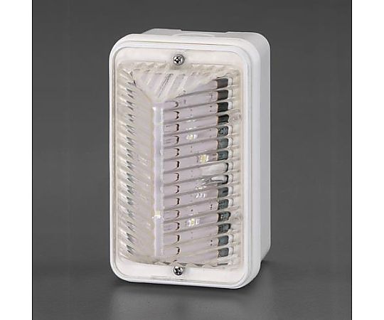 エスコ AC100V LED点滅灯(ホワイト) EA864EA-12 1個(ご注文単位1個)【直送品】