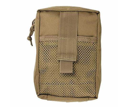 アズワン 127x 76x190mm 小物ポーチ(コヨーテ) EA925DB-28 1個(ご注文単位1個)【直送品】