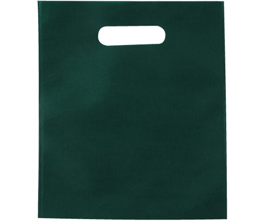 三和 不織布ミニ小判抜きバッグ ダークグリーン 1ケース(2000枚入) SW2530-38 1ケース（ご注文単位1ケース）【直送品】