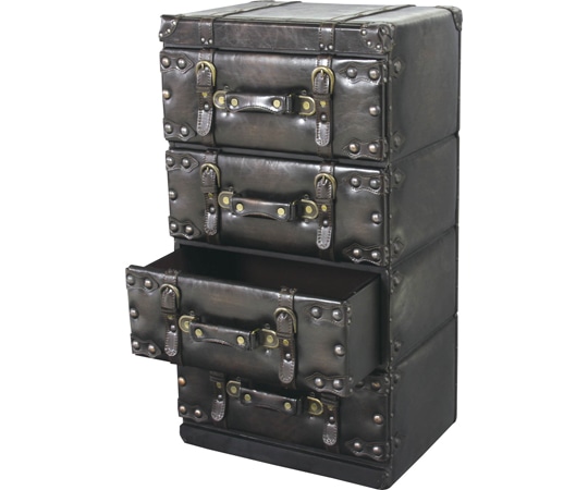 東谷 チェスト4D ダークブラウン IW-874 1個（ご注文単位1個）【直送品】