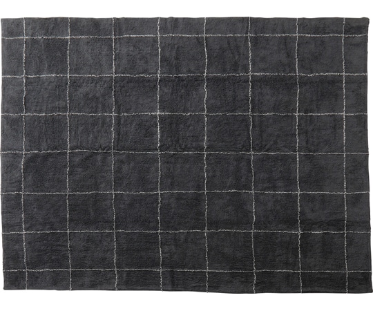 東谷 ラグ グレー TTR-184GY 1個（ご注文単位1個）【直送品】