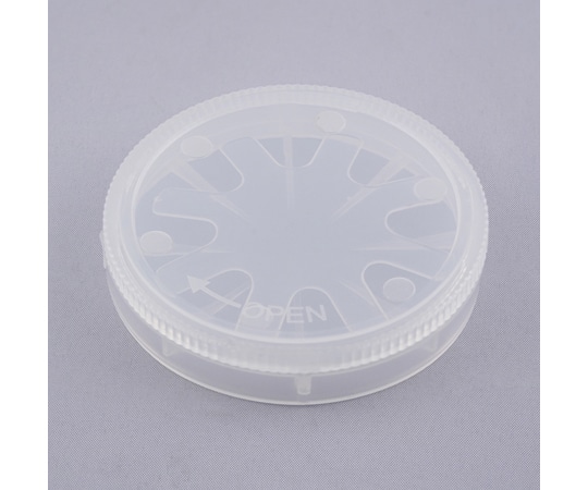 アズワン 2インチ シングルウェハケース(クリーンパック:無)5個入 搬送用 枚葉ケース 1箱 (ご注文単位1箱)【直送品】