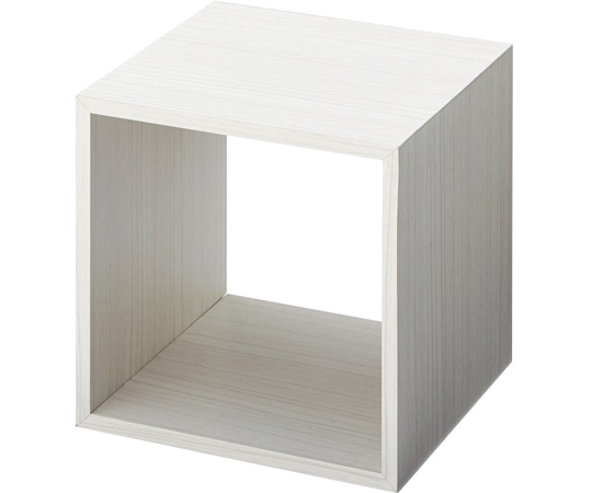 アズワン 木製ディスプレイボックス ホワイトウッド 35cm角 61-798-69-4 1個（ご注文単位1個）【直送品】