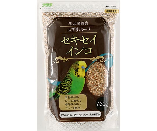 アラタ エブリバード セキセイインコ 630g  1袋（ご注文単位1袋）【直送品】
