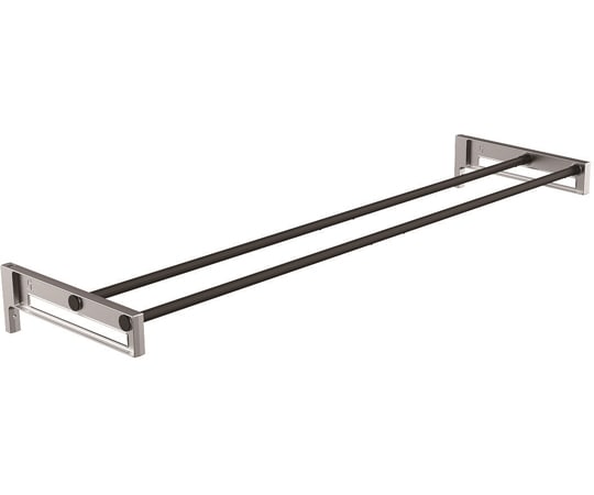 オークス ランドリーホルダー&ポールセット S 2本 シルバー TGS52007SL 1台(ご注文単位1台)【直送品】