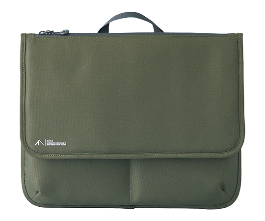 LIHITLAB ALTNA フラップポーチ L オリーブ A7768-22 1個(ご注文単位1個)【直送品】