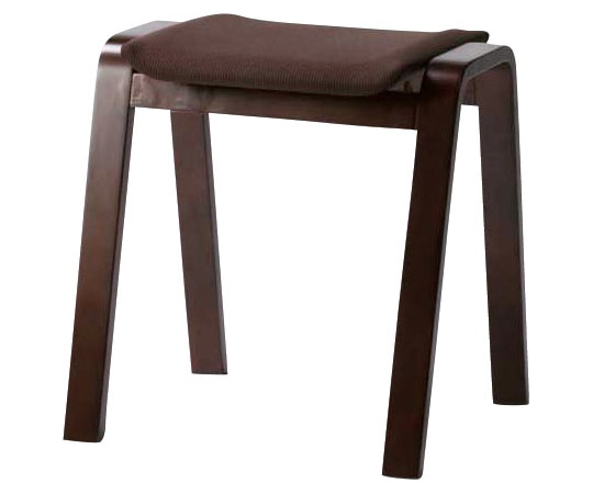 東谷 スタッキングスツール ブラウン TSC-117BR 1個（ご注文単位1個）【直送品】