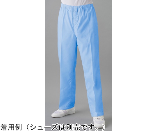 東洋リントフリー ESD対策クリーンパンツ 青 3L FS312A-02 3L 1本 (ご注文単位1本)【直送品】