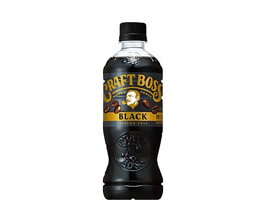 サントリーフーズ クラフトボス ブラック 500mL 24本 300538 1箱※軽（ご注文単位1箱）【直送品】