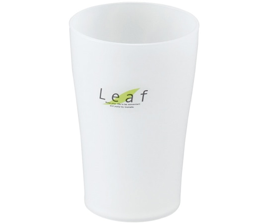 イノマタ化学 リーフ 洗面コップ ナチュラル #2121 1個(ご注文単位1個)【直送品】