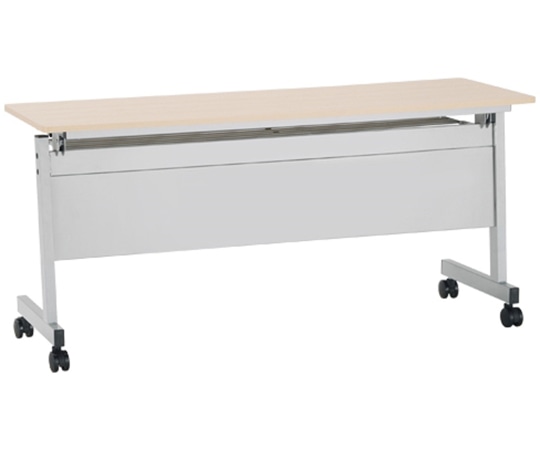 カグクロ ニュースタッキングテーブル 幕板付 W1500×D450×H700mm メープル NTF-1545-P-MP 1台(ご注文単位1台)【直送品】