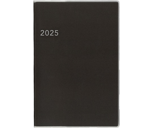 ダイゴー 2025 アポイントノートタイプ A5 マンスリー グレー カバー付 E8151(2025) 1冊(ご注文単位1冊)【直送品】