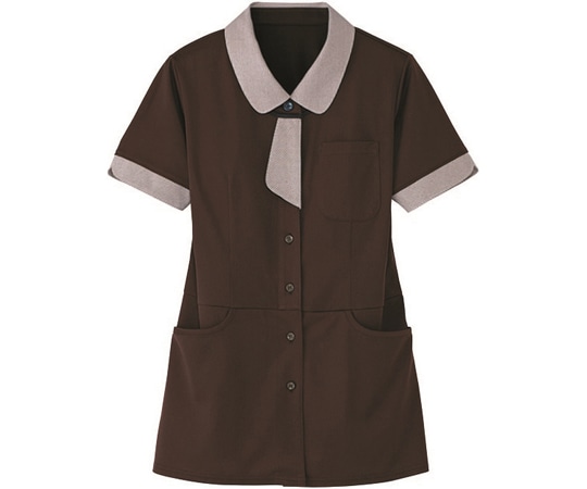 カーシーカシマ HEARTGREEN シャツブラウス NITTI SHIRT TUNIC 大地 S HL2639 1枚（ご注文単位1枚）【直送品】