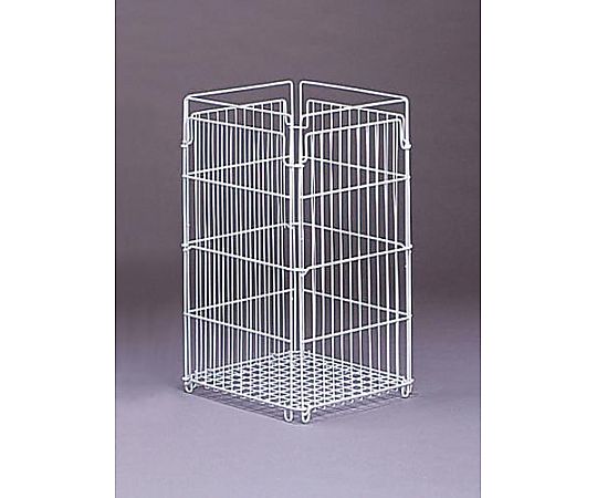 エスコ 340x340x600mm/58L ごみかご EA995AA-86 1個(ご注文単位1個)【直送品】