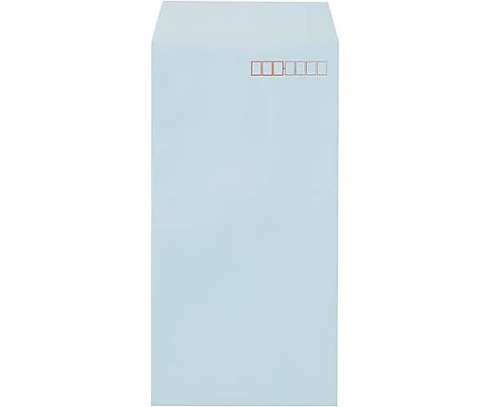 カウネット オリジナルソフトカラー封筒 長3 スカイ 100枚 4217-1591 1パック(ご注文単位1パック)【直送品】