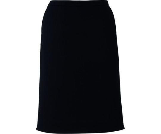 カーシーカシマ ENJOY セミタイトスカート STRETCH KNIT ブラック 19号 EAS687 1枚（ご注文単位1枚）【直送品】