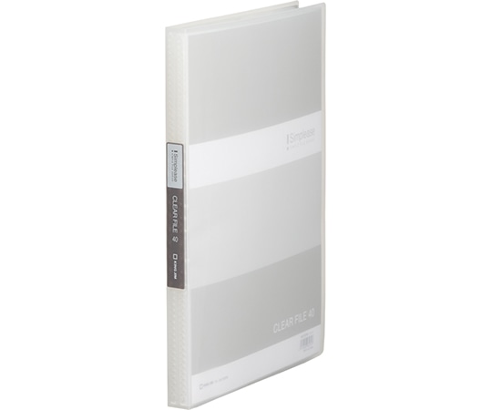 キングジム シンプリーズ クリアーファイル(透明) 184TSPW 1冊(ご注文単位1冊)【直送品】