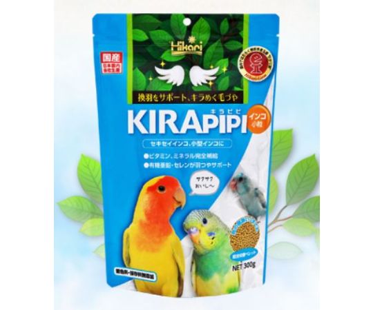 キョーリン キラピピインコ小粒 300g  1個（ご注文単位1個）【直送品】