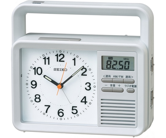 セイコー 防災クロック 154×170×67mm KR885N 1個(ご注文単位1個)【直送品】