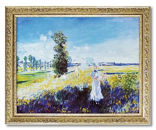 ユーパワー ミュージアム シリーズ モネ｢散歩｣ MW-14001 1個（ご注文単位1個）【直送品】