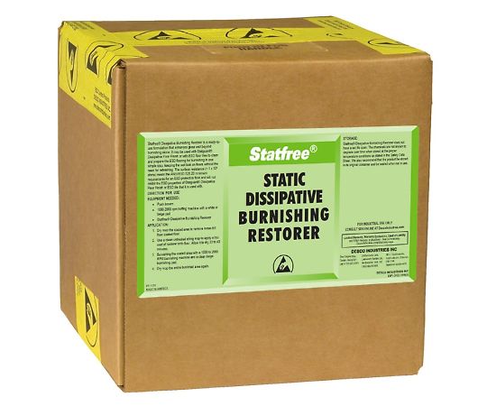 DESCO 静電気拡散性復活床磨き剤 スタットフリー 9.46リットル箱入り 81061 1箱 (ご注文単位1箱)【直送品】