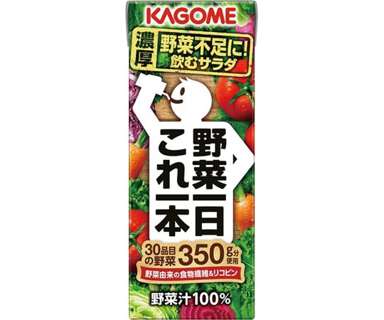 カゴメ 野菜一日これ一本 200mL 24本 8486 1ケース※軽（ご注文単位1ケース）【直送品】