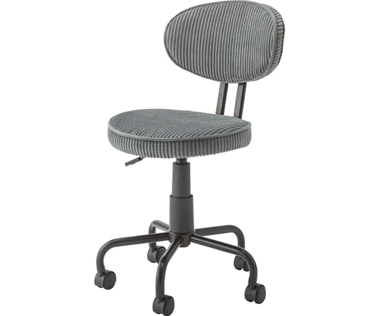 東谷 デスクチェア グレー KGI-109CGY 1個(ご注文単位1個)【直送品】