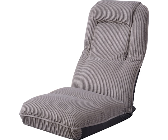 東谷 4WAYハイバックフロアチェア グレー THC-55GY 1個(ご注文単位1個)【直送品】