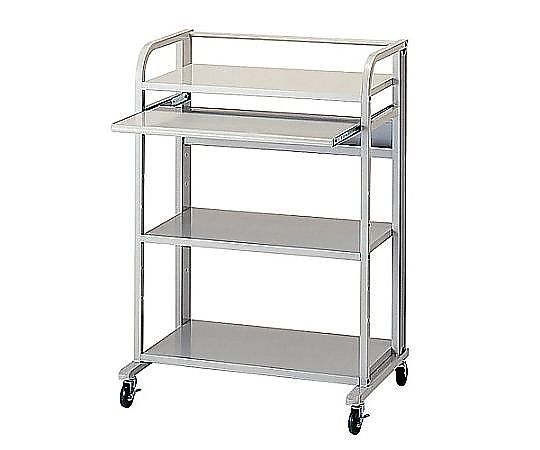 エスコ 815x563x1160mm PCラック(立ち作業用) EA954HC-171 1台(ご注文単位1台)【直送品】