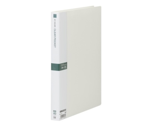 テージー マイホルダー アイボリー 40ポケット M-1444-31 1冊(ご注文単位1冊)【直送品】