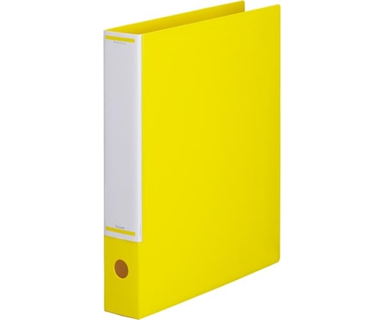 カウネット マニュアルリングF 背幅50mm A4縦 薄黄 4248-0037 1冊(ご注文単位1冊)【直送品】