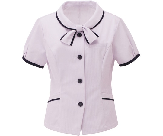 カーシーカシマ ENJOY オーバーブラウス SquareTricot ラベンダー 17号 ESA402 1枚（ご注文単位1枚）【直送品】