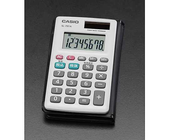 エスコ 8桁 パーソナル計算機 EA761GA-8A 1個(ご注文単位1個)【直送品】