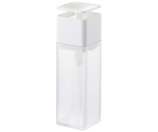 山崎実業 片手で出せるディスペンサー プレート ホワイト 5215 1個（ご注文単位1個）【直送品】