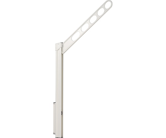 川口技研 ホスクリーン 腰壁用上下式 屋外物干し金物 ホワイト 2本入 GP-55-W 1セット（ご注文単位1セット）【直送品】