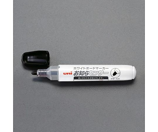 エスコ [黒] ホワイトボードマーカー EA765MJ-55B 1本(ご注文単位1本)【直送品】