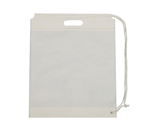 三和 不織布ショルダーバッグ アイボリー 1ケース(500枚入) SW4049-2 1ケース（ご注文単位1ケース）【直送品】