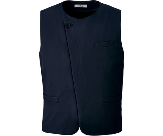 カーシーカシマ ENJOYNoir ベスト Double Cloth by BRING Material ネイビー LL NAX020 1枚（ご注文単位1枚）【直送品】
