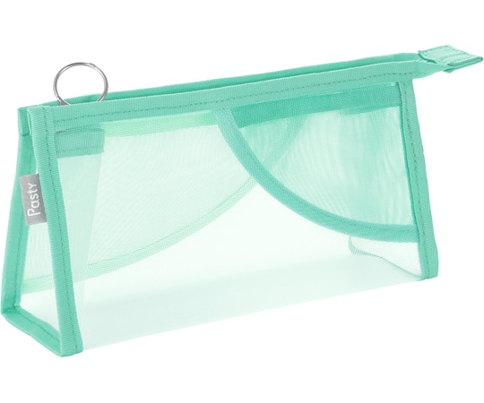 プラス Pasty ペンケース マチ付タイプ グリーン FL-210CA 1個(ご注文単位1個)【直送品】