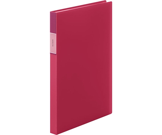 キングジム FV クリアーファイル(透明) 40P 赤 FV166TW 1冊(ご注文単位1冊)【直送品】