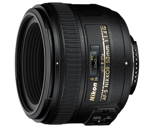 ニコン Fマウント標準単焦点レンズ AF-S 50mm f1.4G 1個（ご注文単位1個）【直送品】