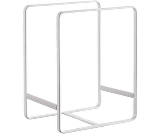 山崎実業 ディッシュラック プレート L ホワイト 2322 1個（ご注文単位1個）【直送品】