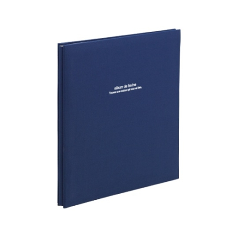 ナカバヤシ 100年台紙アルバム ダークブルー アH-LD-191-DB 1冊(ご注文単位1冊)【直送品】