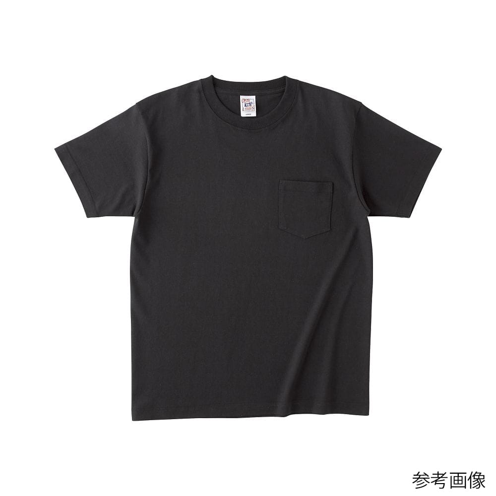 フェリック オープンエンド マックスウェイトポケットTシャツ スミクロ L OE1117-SKR-L 1枚（ご注文単位1枚）【直送品】