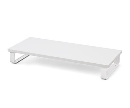 アズワン 590x250x 86mm モニタースタンド(白) EA954HC-271 1台(ご注文単位1台)【直送品】