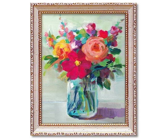 ユーパワー ミニゲル アートフレーム ダンフイ ナイ｢コテージ ガーデン ブーケ2｣ DN-02516 1個（ご注文単位1個）【直送品】