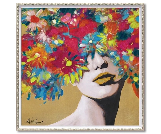 ユーパワー オイル ペイント アート｢コスモス ウーマン(Mサイズ)｣ OP-18050 1個（ご注文単位1個）【直送品】