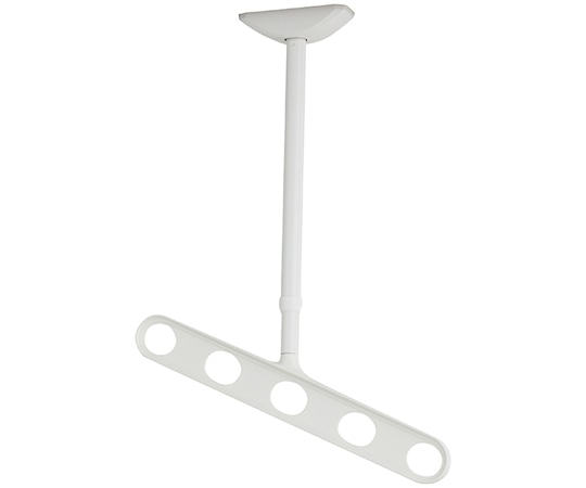 川口技研 ホスクリーン 軒天用 屋外物干し金物 ピュアホワイト 2本入 ZAN-0750-PW 1セット（ご注文単位1セット）【直送品】