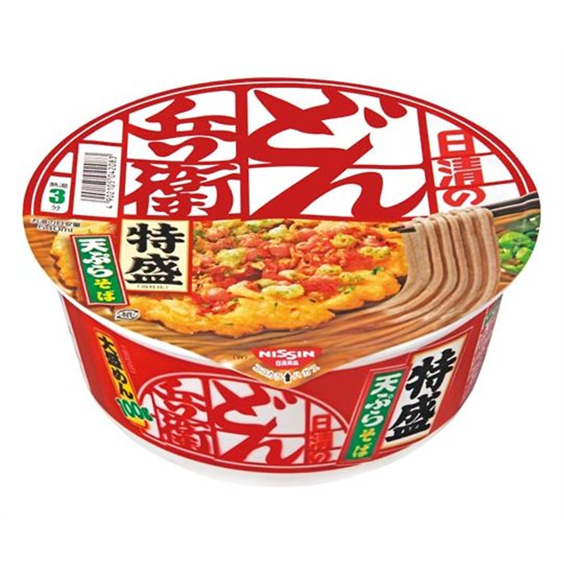 日清食品 日清のどん兵衛特盛 天ぷらそば西日本風 1箱(12個入) LBSnishi 1箱※軽（ご注文単位1箱）【直送品】