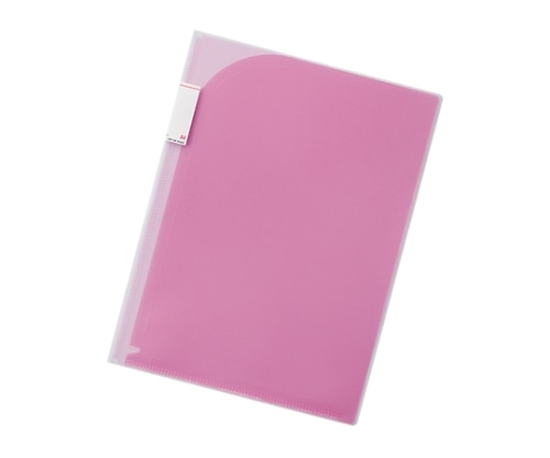 LIHITLAB Avanti 2ポケットホルダー 3赤 F-3410 F3410-3 1枚(ご注文単位1枚)【直送品】